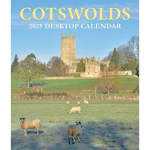 Cotswolds Large Desktop Calendar – 2025