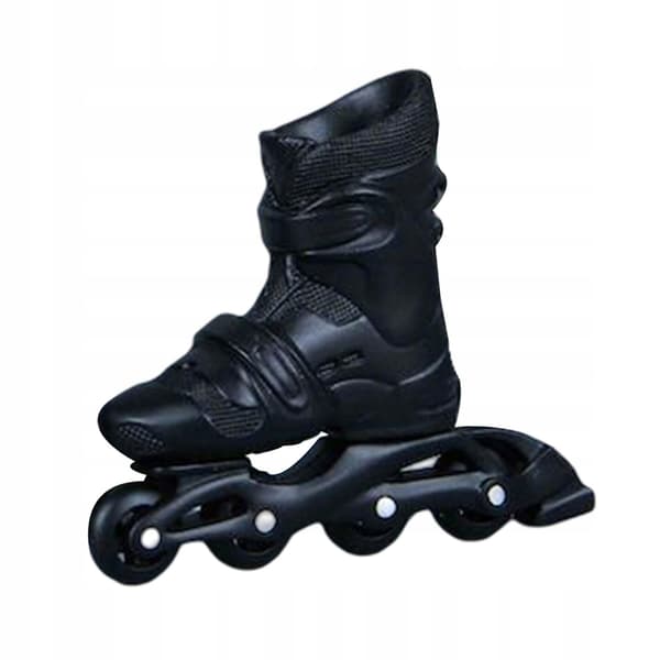 Realistic 1/6 scale roller skates for a 12 female action figure - black