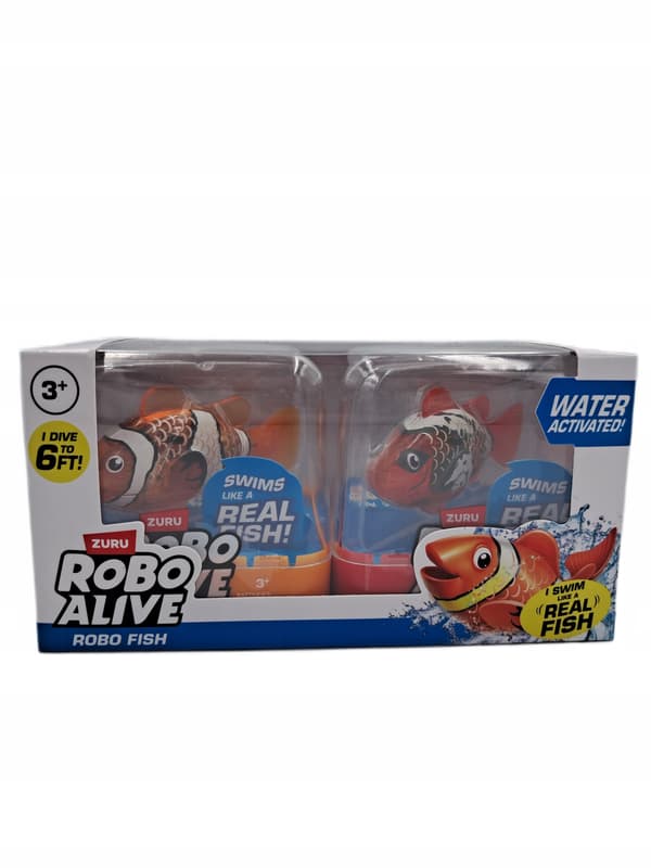 Robo Alive Fish Floating Fish Set, 2-pack – Nemo + Red 71160