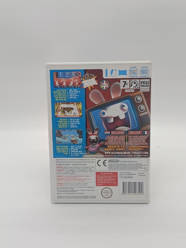 Rayman Raving Rabbids TV for Nintendo Wii (boxed)
