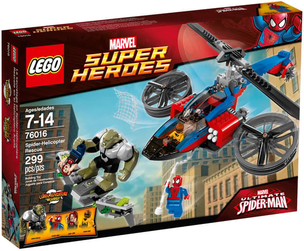 LEGO Super Heroes Set – Spider-Man’s Rescue Centre 76016