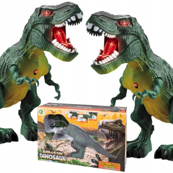 28 CM WALKING DINOSAUR with light and sound 1119