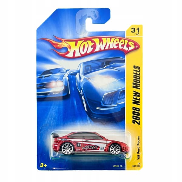 HOT WHEELS '08 FORD FOCUS + PROTECTOR