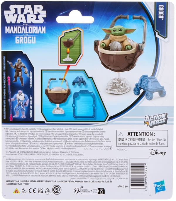 Star Wars ActionVerse Grogu figurine, 11 cm