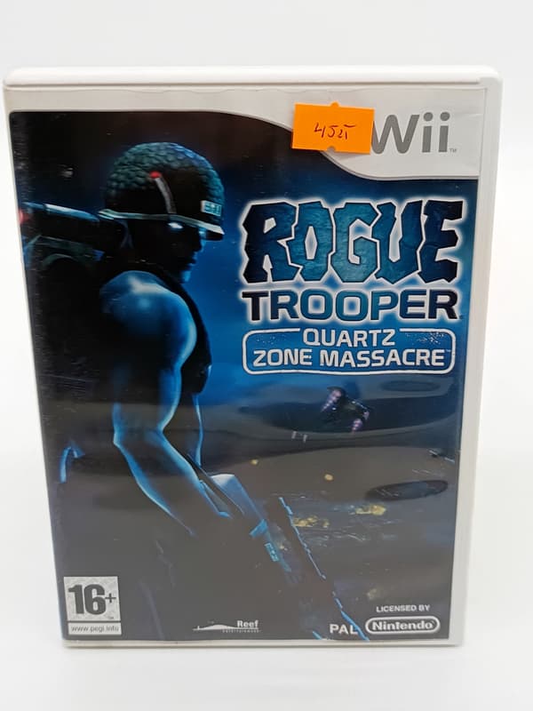 Rogue Trooper: The Quartz Zone Massacre – Nintendo Wii boxed version