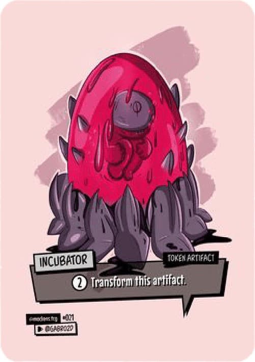 Magic: The Gathering Incubator Token // Phyrexian Token