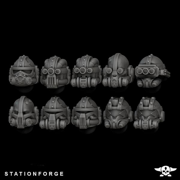 Scavenger Frontliners – Station Forge – 3D-utskrift