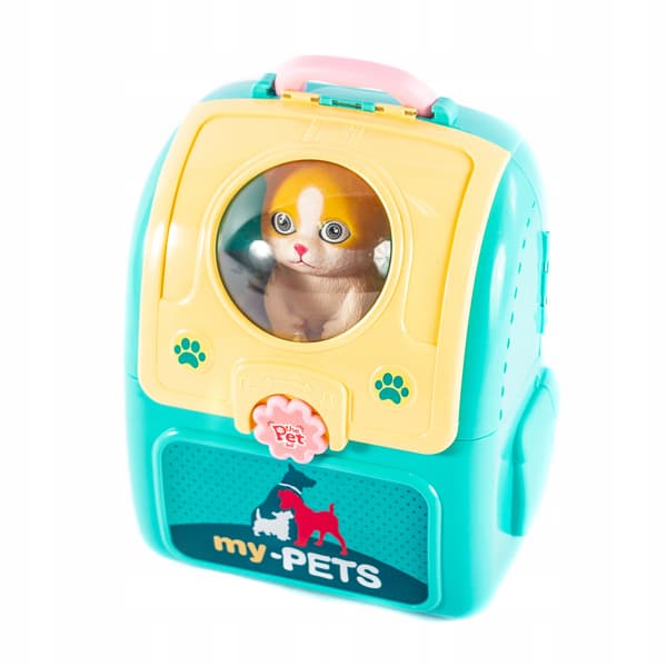 PET GROOMER STYLIST SET – BACKPACK WITH A CAT