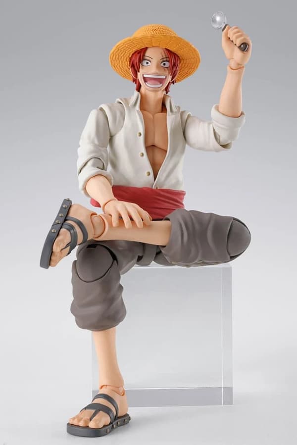 Shanks & Monkey D. Luffy Childhood One Piece S.H.Figuarts 2-Pack Figures