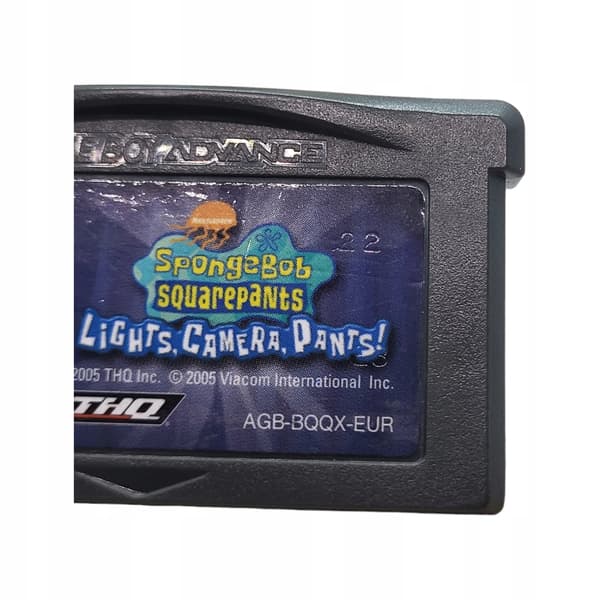 SpongeBob: Lights, Camera, Pants! Game Boy, Game Boy Advance, GBA