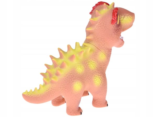 INTERACTIVE RUBBER DINOSAUR FIGURINE WITH SOUND