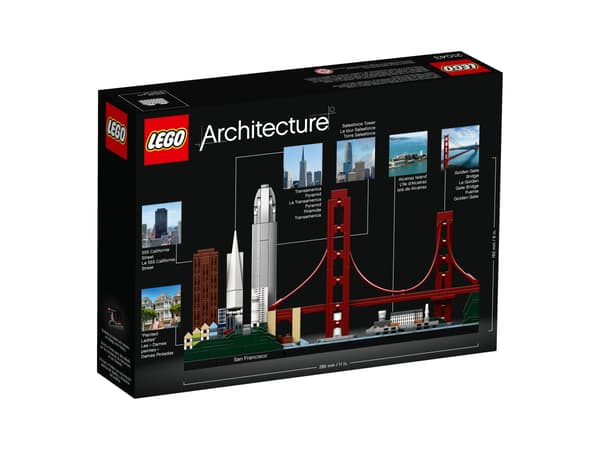 LEGO Architecture 21043 San Francisco (((( dented box ))))