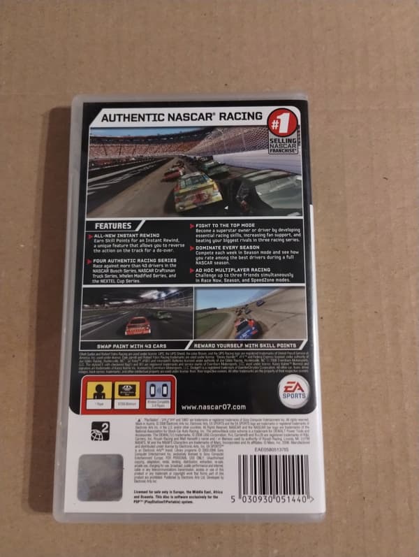 NASCAR PSP game