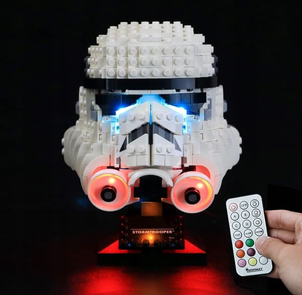 BRIKSMAX LED Lighting Set for the 75276 Stormtrooper Helmet