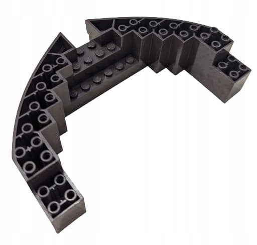 LEGO 64645 Ship’s Hull Section – Dark Brown.