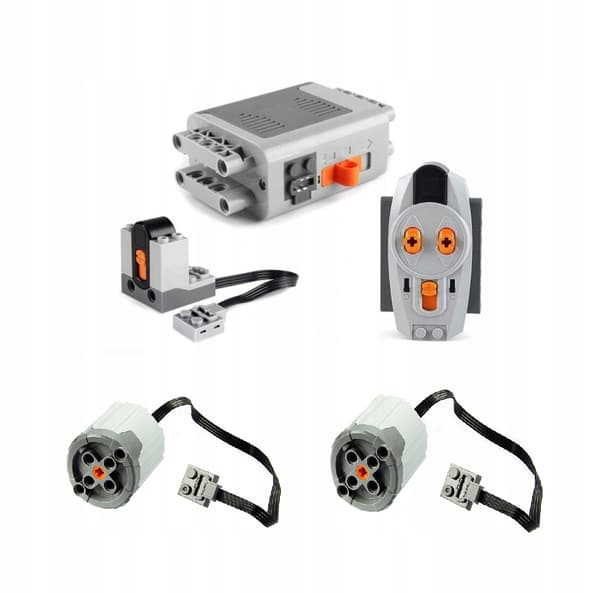 Power Functions Set of 5 XL Remote Control and Receiver Pieces 8881 8883 8884 Function