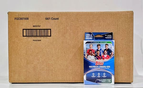 Topps UEFA 2025/26 Hanger Box