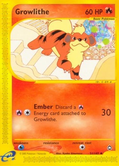 Pokemon TCG Growlithe
