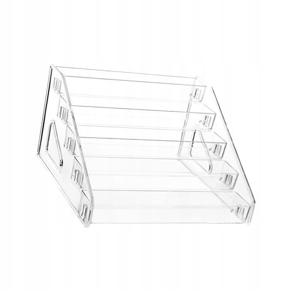 Display stand Acrylic multi-tier organiser Presentation Riser 5-Tier Stand