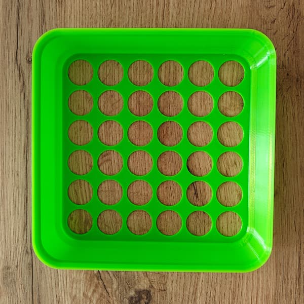 Colourful LEGO Brick Sorter – a multi-tiered container for sorting bricks