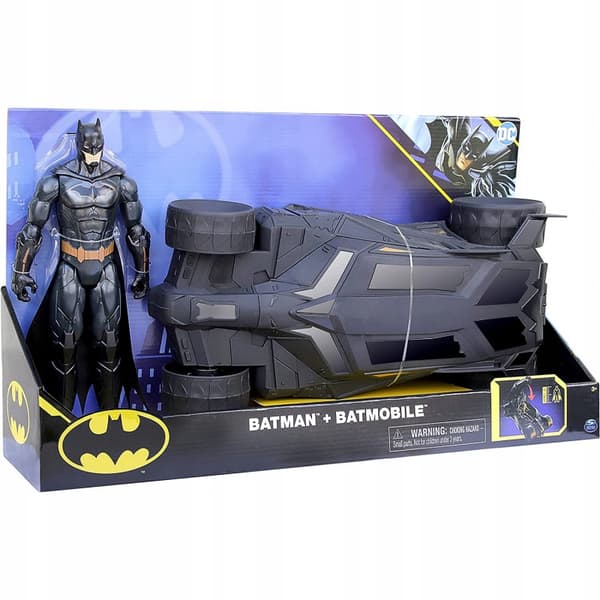 Spin Master Batman Batmobile with 30 cm figure – BATMAN’S CAR