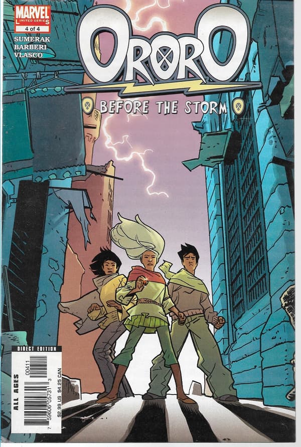 Marvel Ororo Before the STORM Comic 1–4/2005 (English) X-Men