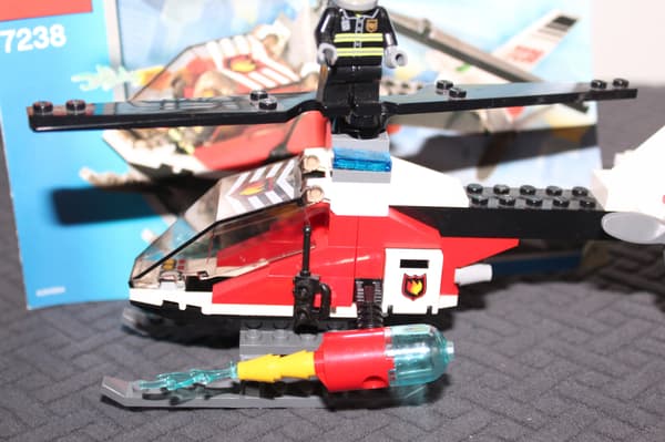 LEGO CITY TOWN 7238 Fire Helicopter SET INSTRUCTIONS