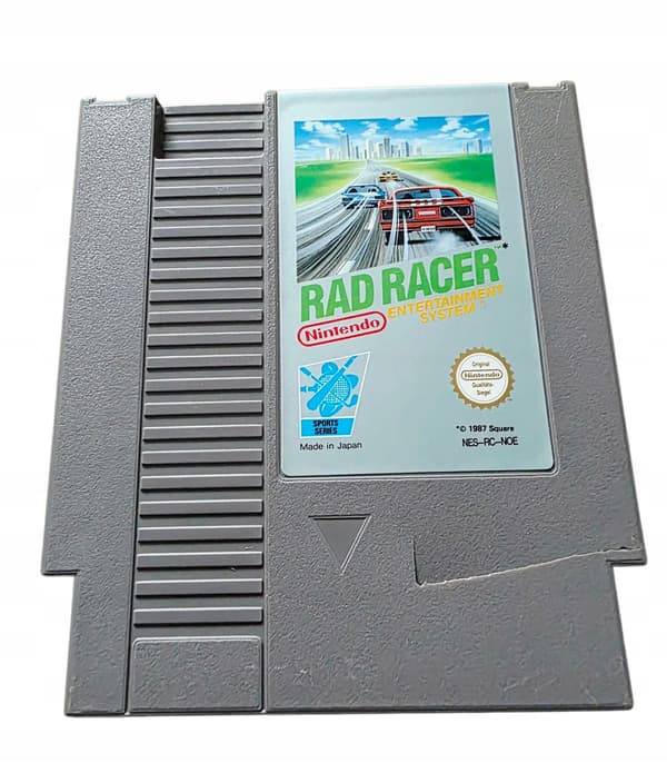 Nintendo NES Rad Racer - NOT TESTED -
