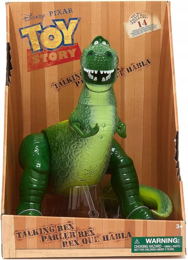 DISNEY Toy Story Rex Interactive Figure (New Version)