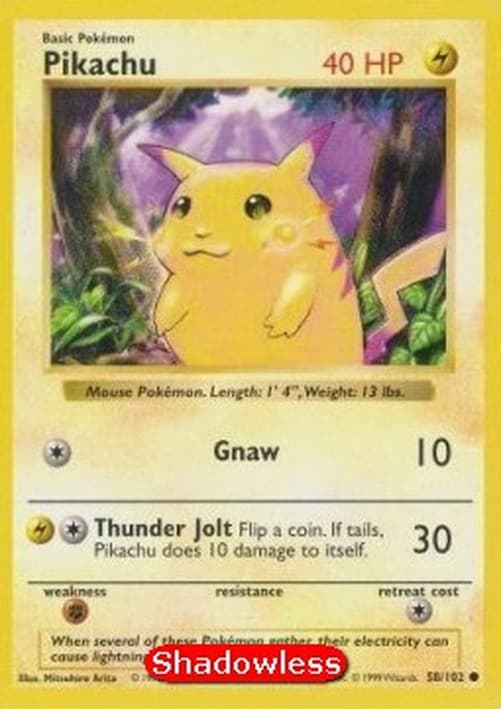 Pokemon TCG Pikachu