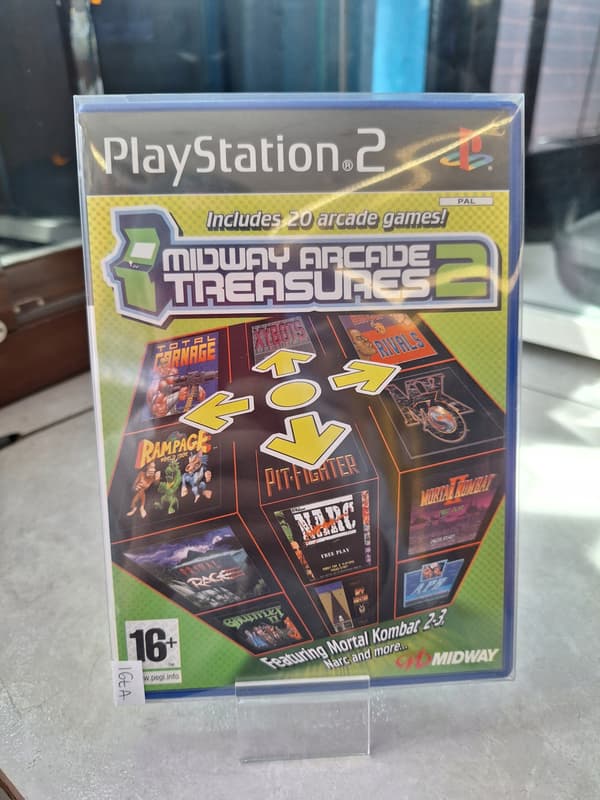Midway Arcade Treasure 2 PS2, COLLECTOR’S CONDITION CentrumGrania
