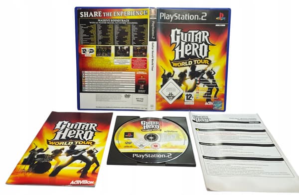 GUITAR HERO WORLD TOUR PS2
