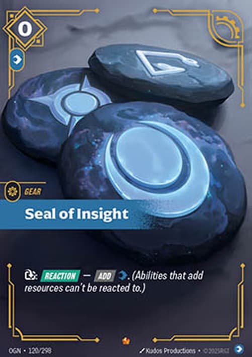 Riftbound OGN Seal of Insight