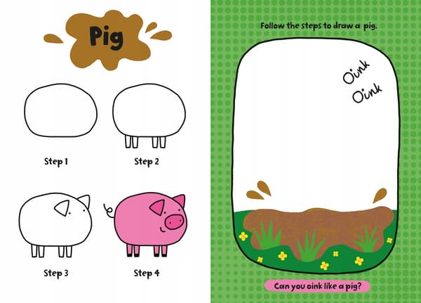 Pepper, Charlotte: My First Learn-to-Draw Farm Animals