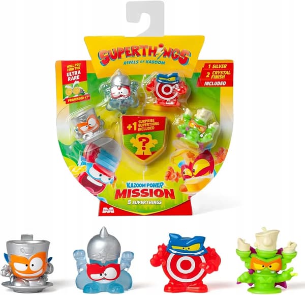 MBX ST KAZOOM POWER MISSION 5-Pack Assorted