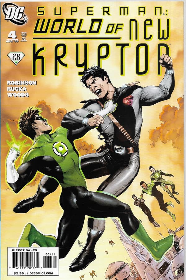DC Superman: World on New Krypton Comic Book 1–6/2009 (in English)