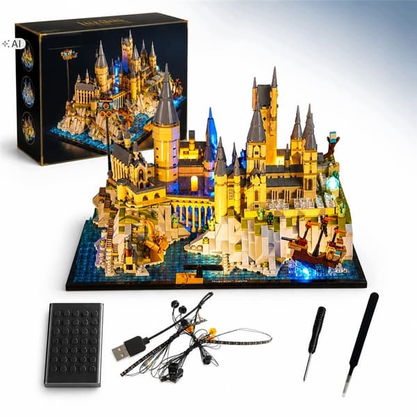 LED lighting set for LEGO Hogwarts 76419