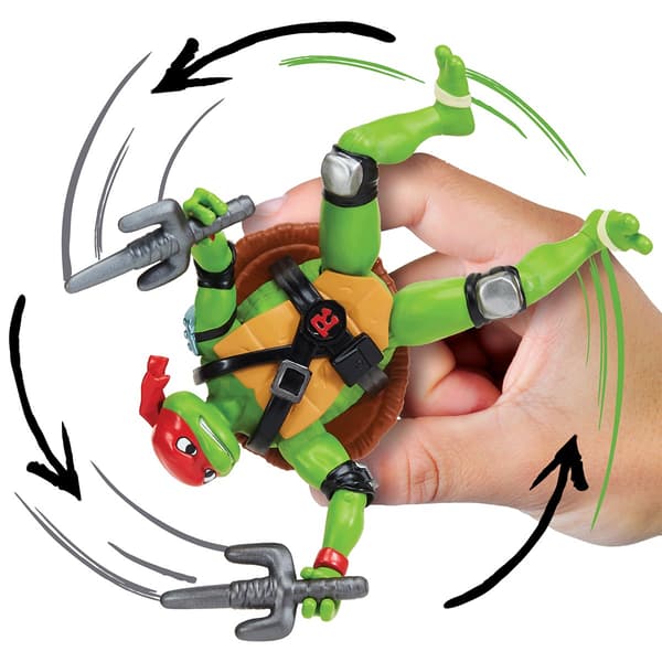 Raph figurine from the Shell Spin series with a mechanical function, 11.5 cm