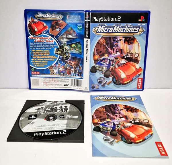 MICRO MACHINES PS2 3XA
