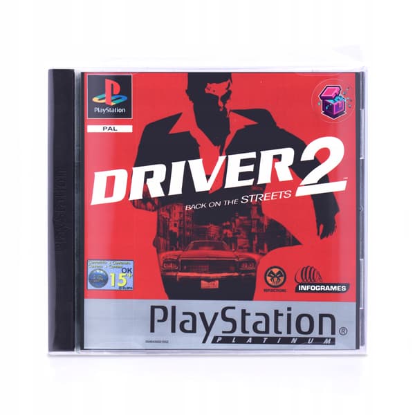 Driver 2 (Platinum) | PS1/PSX | ENG