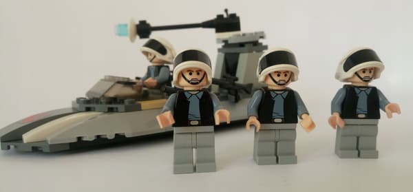 LEGO Star Wars: 7668 – Rebel Scout Speeder, instructions