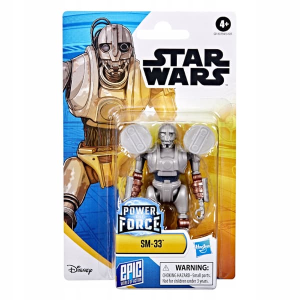 STAR WARS MOVING FIGURE SM-33 10CM + ACCESSORIES