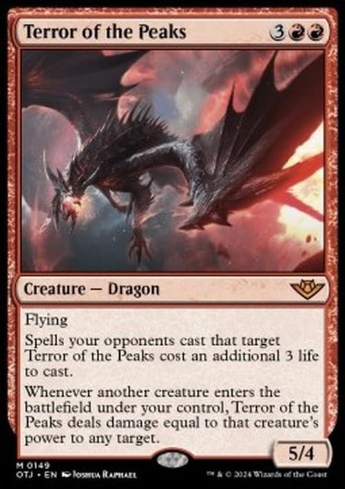 Magic: The Gathering Terror of the Peaks