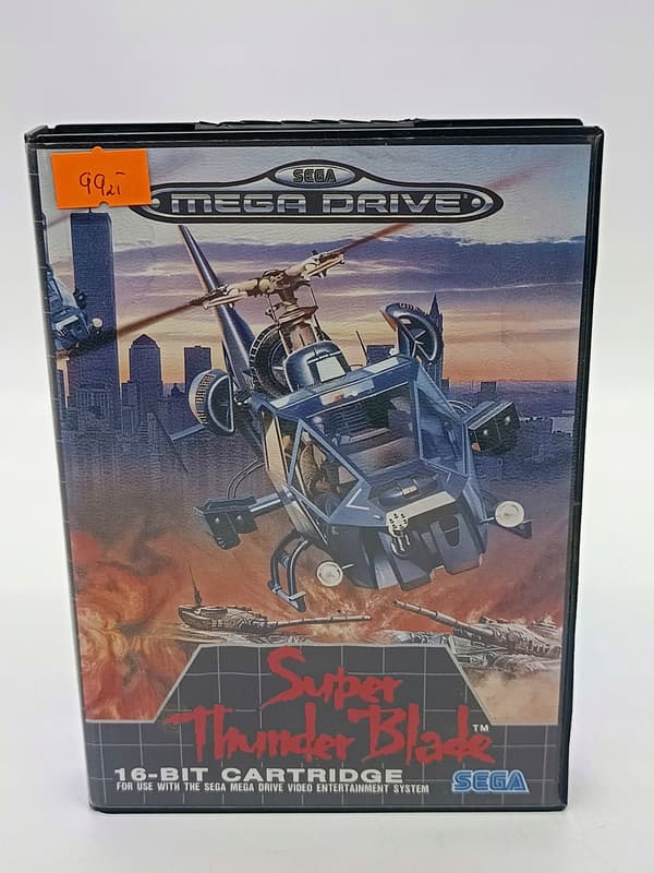 Super Thunder Black – Sega Mega Drive, boxed