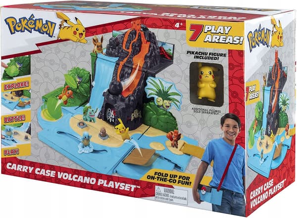 Jazwares Pokémon Portable Play Set in a Case