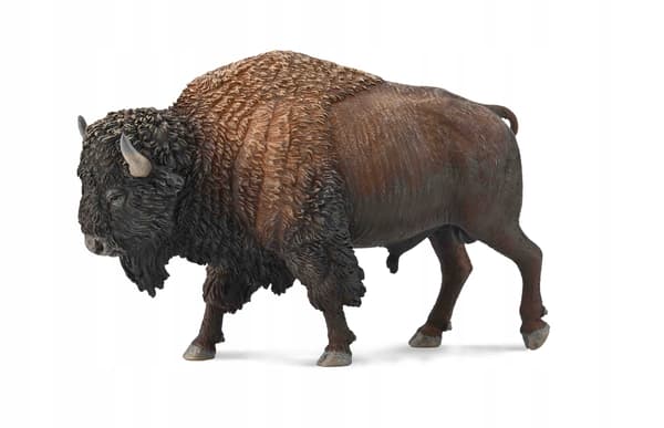 COLLECTA Set of 3 wild animals in a pack: SKUNKS, EAGLE, BISON