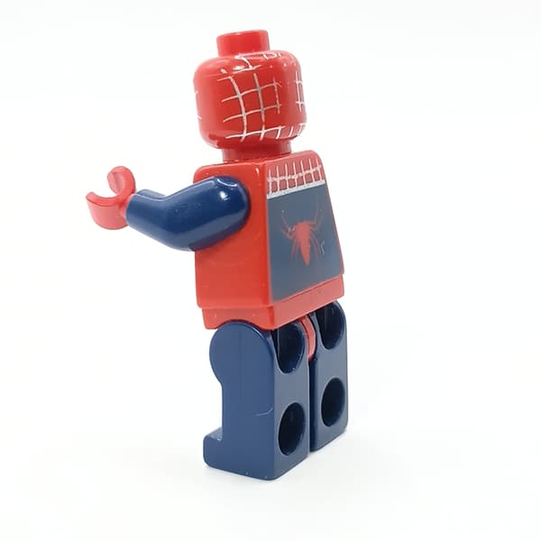 LEGO spd028 Spider-Man 3 – Dark Blue Arms and Legs, Silver Webbing
