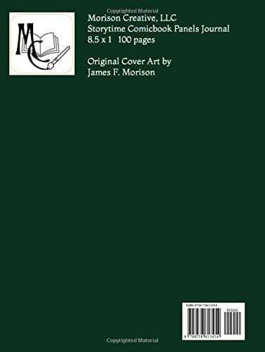 Storytime Comicbook Panels: Blank Comicbook Pages