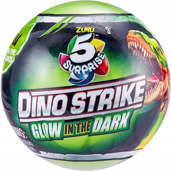 Surprise No. 5! Dino Strike – glows in the dark