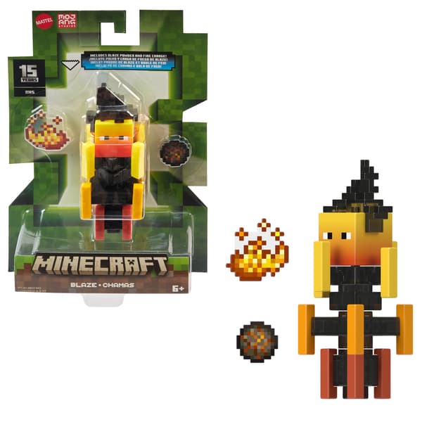 Minecraft Basic Figure: Blaze (Fire)